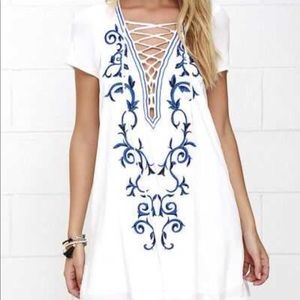 White t-shirt dress!